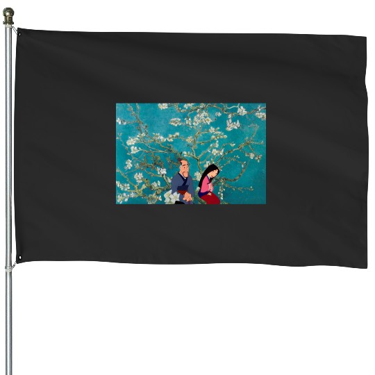 [New Year 2024 Edition] Liomad  Sero Sticker: Disney Mulan Anime Mushu, Mulan and Mushu House Flags