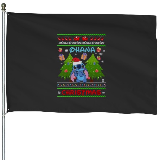 Ohana Sticker2, Stitch Eras Tour , Stitch Shirt, Disney Land Lilo and Stitch House Flags
