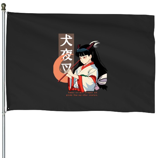 Hinata Sticker: Disney Mulan Anime Mushu, Mulan and Mushu House Flags