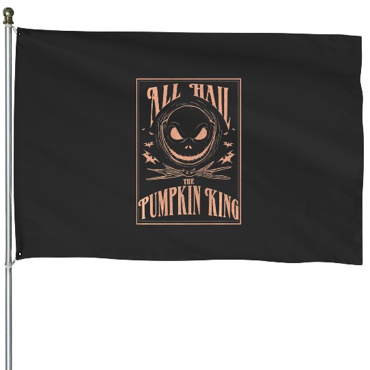 disney nightmare bee christmas hail pumpkin king premium House Flags