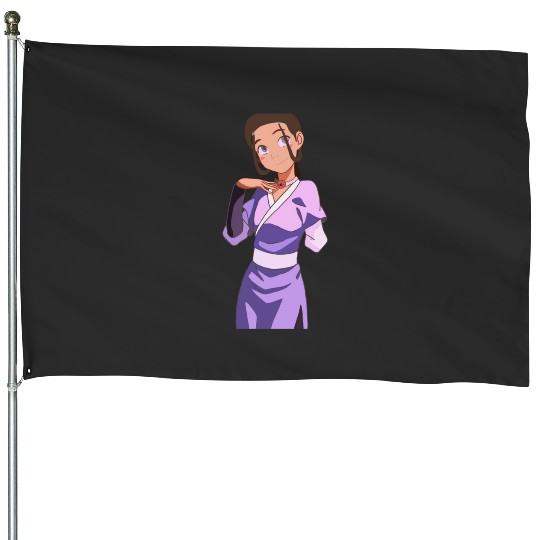 Japanese Warrior Princess Sticker: Disney Mulan Anime Mushu, Mulan and Mushu House Flags
