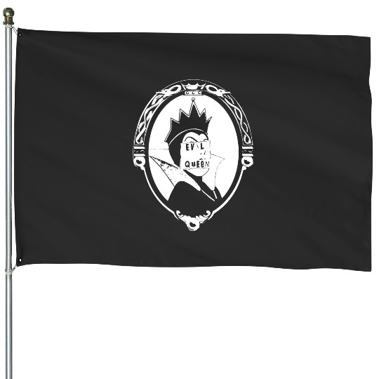 Evil Queen Punk Cover (Black t-shirt)   SALE!! : Disney Villains Maleficent , Maleficent Gift S-5XL House Flags