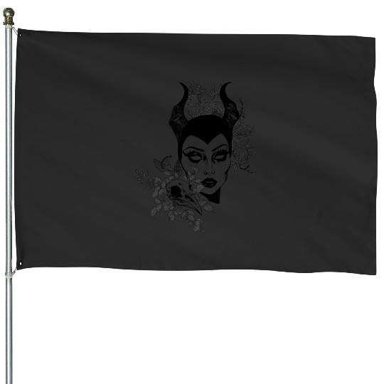 Maleficent  69 SALE!! : Disney Villains Maleficent , Maleficent Gift S-5XL House Flags
