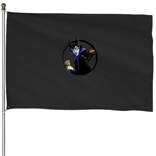 maleficent  46 SALE!! : Disney Villains Maleficent , Maleficent Gift S-5XL House Flags