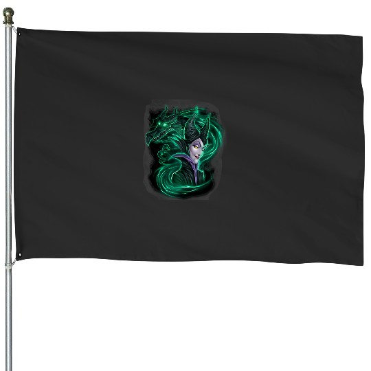 Sleeping Beauty Maleficent Green Dragon Portrait Tank Top   SALE!! : Disney Villains Maleficent , Maleficent Gift S-5XL House Flags