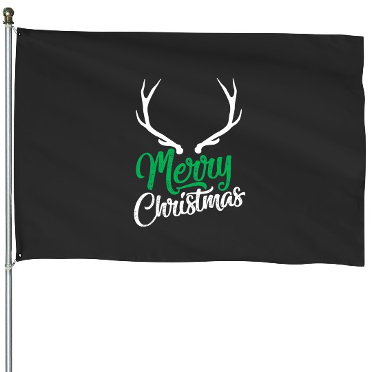 Reindeer Santa Claus Xmas Gifts Graphic Funny Believe Merry Christmas Graphic 1: Mickey Disney Christmas, Disney Christmas House Flags