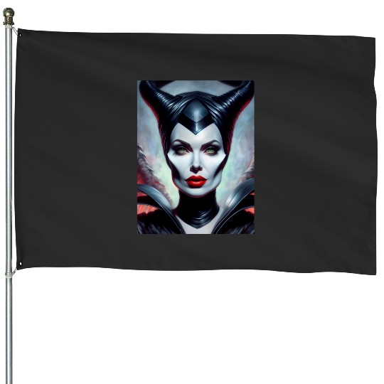 Demon Woman  1 SALE!! : Disney Villains Maleficent , Maleficent Gift S-5XL House Flags