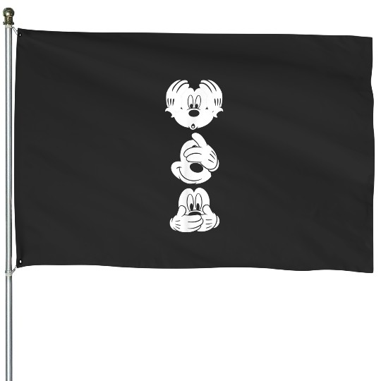 Vintage Design for halloween 2021  : Mickey Disney Christmas, Disney Christmas House Flags