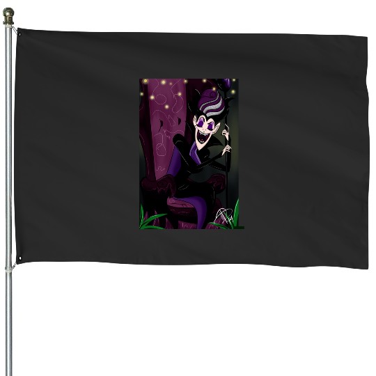 Gothic Vampire Baroness  1 SALE!! : Disney Villains Maleficent , Maleficent Gift S-5XL House Flags