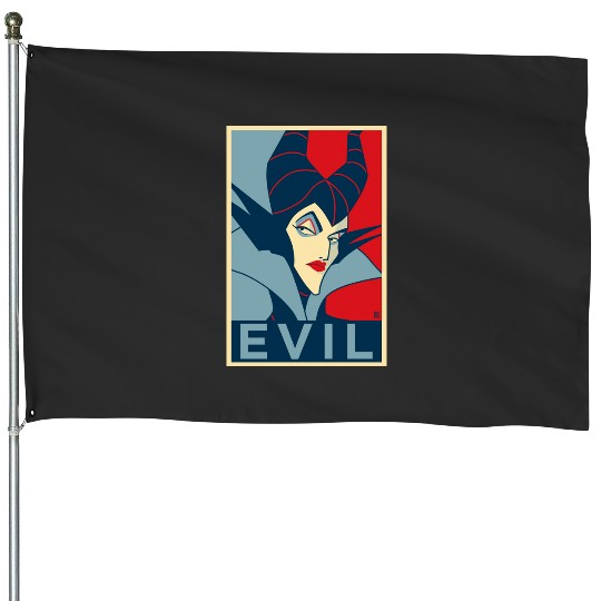 Evil  1 SALE!! : Disney Villains Maleficent , Maleficent Gift S-5XL House Flags