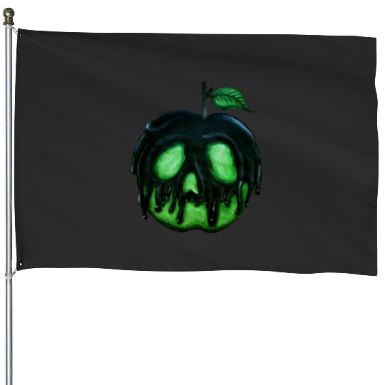 Poison Apple (Hand Drawn)   SALE!! : Disney Villains Maleficent , Maleficent Gift S-5XL House Flags