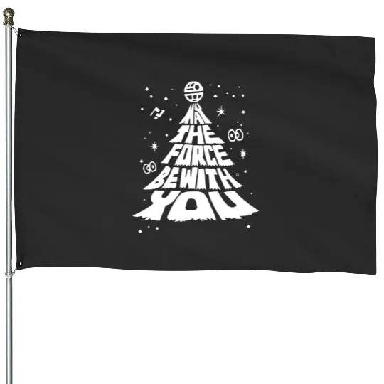 Star Wars Christmas House Flags, Star Wars Christmas Disneyland House Flags