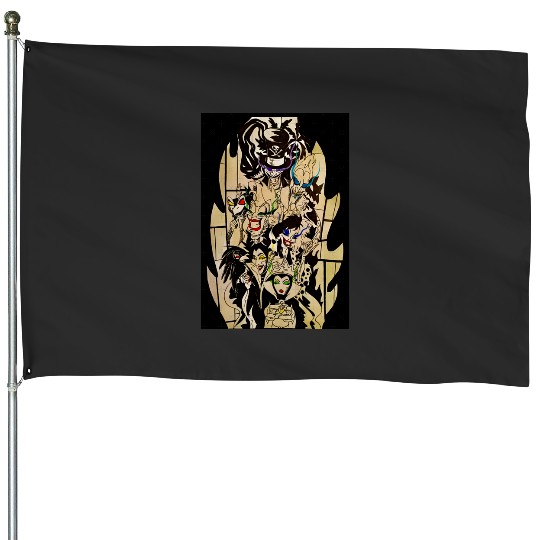 Villains  3 SALE!! : Disney Villains Maleficent , Maleficent Gift S-5XL House Flags