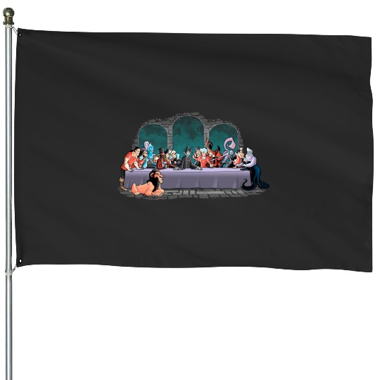 Villains Bad dinner   SALE!! : Disney Villains Maleficent , Maleficent Gift S-5XL House Flags