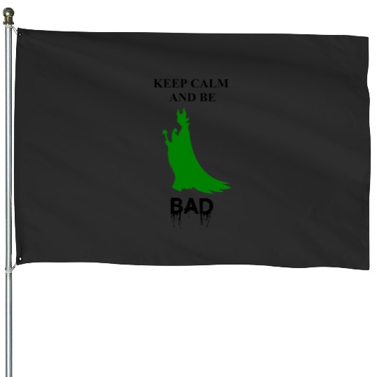 Be bad   SALE!! : Disney Villains Maleficent , Maleficent Gift S-5XL House Flags