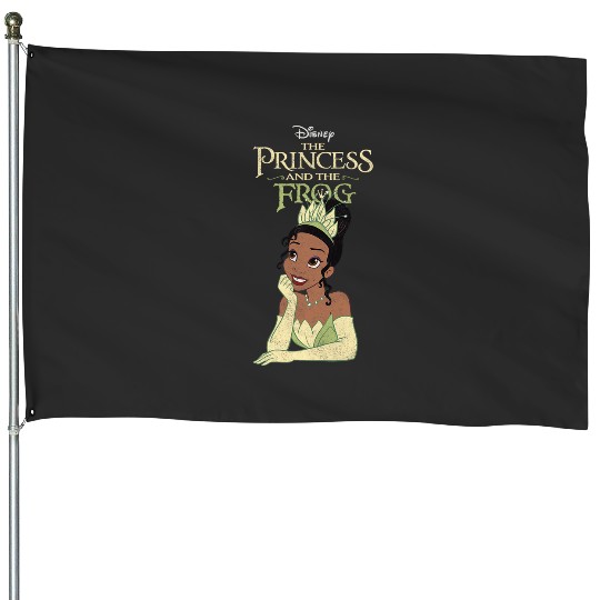 Disney The Princess And The Frog Iconic Tiana Chest Poster House Flags
