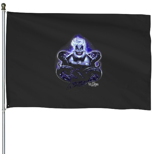 Disney Villains Ursula Dark Portrait House Flags
