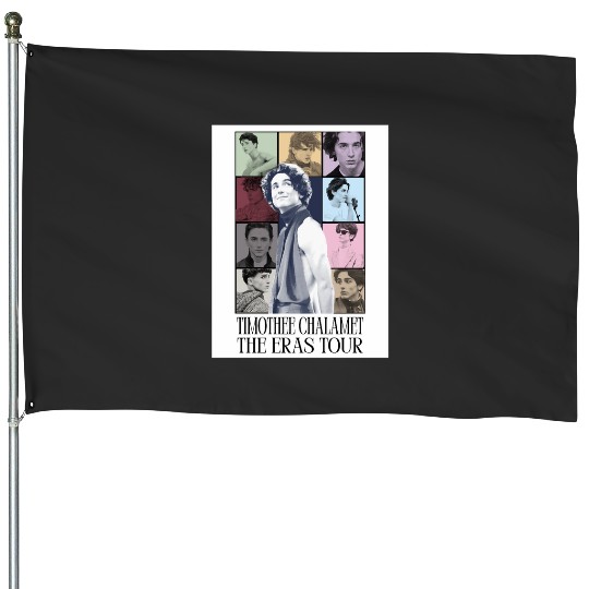 Timothee Chalamet Eras Tour House Flags