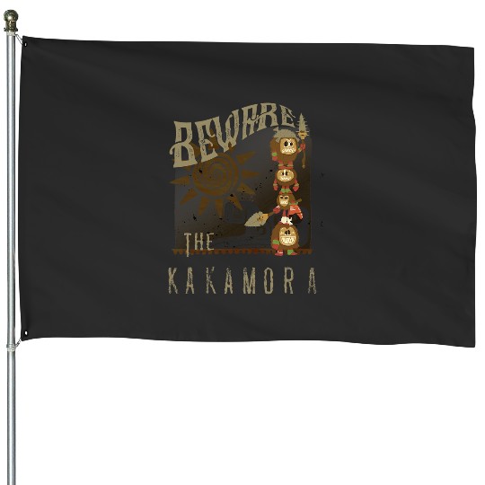 Disney Moana Beware of the Kakamora Graphic House Flags