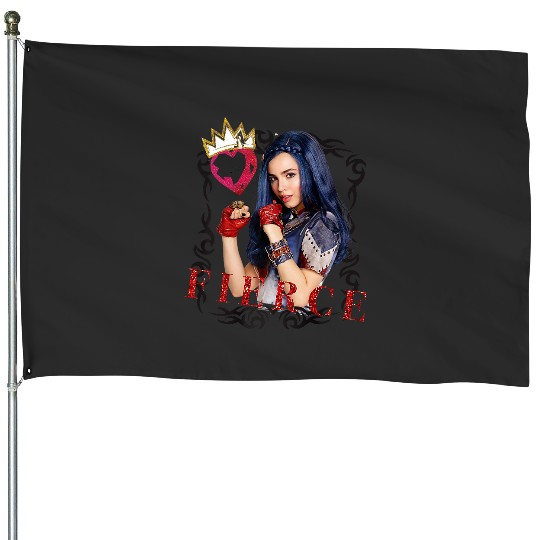 Disney Descendants Evie Fierce Girl Premium House Flags