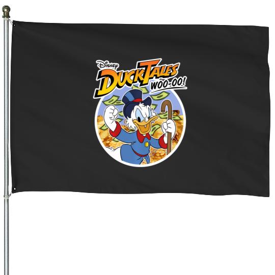 Disney Ducktales Classic Uncle Scrooge Woo-Oo House Flags