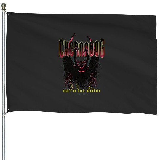 Disney Villains Chernabog Portrait House Flags