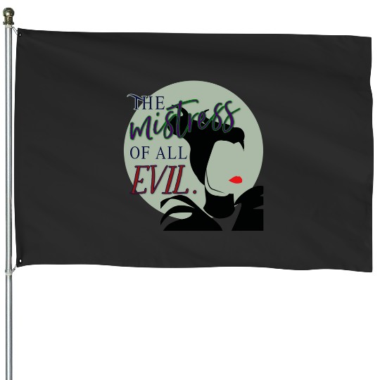 Mistress  All Evil  6 SALE!! : Disney Villains Maleficent , Maleficent Gift S-5XL House Flags