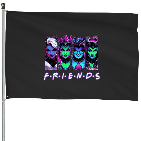 Neon Thug Life Witch   SALE!! : Disney Villains Maleficent , Maleficent Gift S-5XL House Flags
