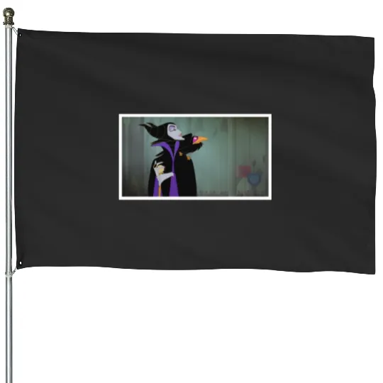 Malificent  1 SALE!! : Disney Villains Maleficent , Maleficent Gift S-5XL House Flags