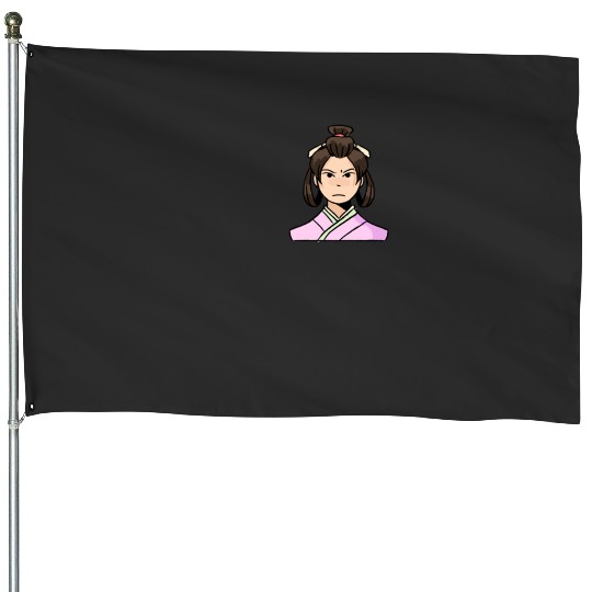 Smirk Sticker: Disney Mulan Anime Mushu, Mulan and Mushu House Flags