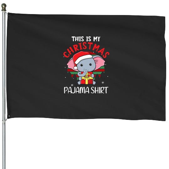 Discover funny christmas gifts This Is My Christmas Pajama  , Disney Elephant Dumbo Christmas , Dumbo Christmas House Flags