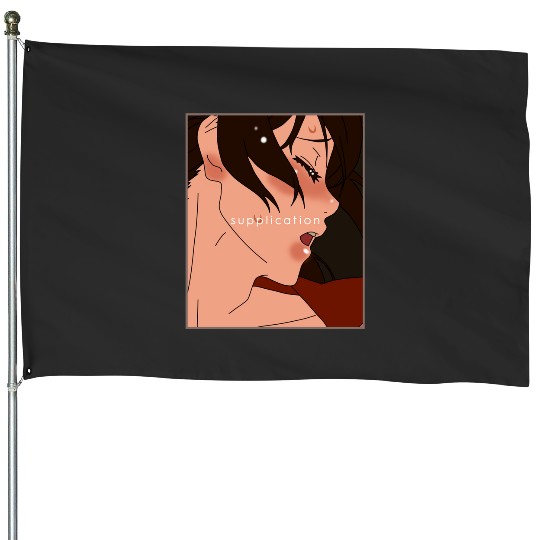 Shy Nani sitting on her bed seductively Sticker: Disney Mulan Anime Mushu, Mulan and Mushu House Flags
