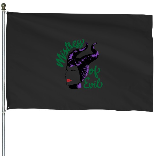 Wicked Mistress Inspired Silhouette   SALE!! : Disney Villains Maleficent , Maleficent Gift S-5XL House Flags