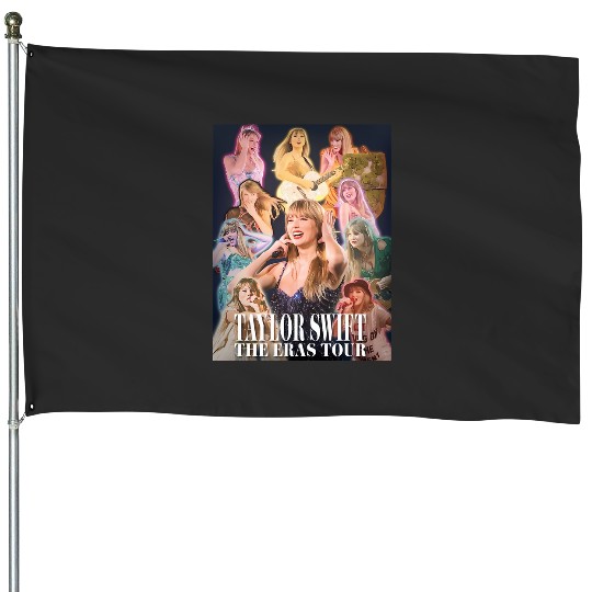 Discover Music Vintage Christmas Tour Halloween Concert  41 , Vintage Taylor Reputation , Taylor Gift S - 5XL |  Taylor Beautiful House Flags