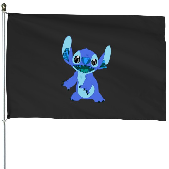 Crochet Christmas Tree Gift For Crochet  Knitting Lovers  , Stitch Eras Tour , Stitch Shirt, Disney Land Lilo and Stitch House Flags