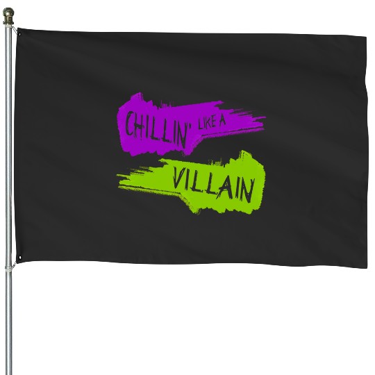 Chillin like Chiffon Top SALE!! : Disney Villains Maleficent , Maleficent Gift S-5XL House Flags