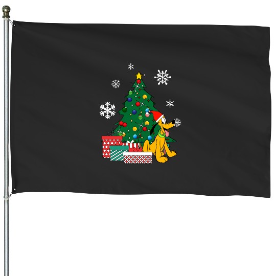 Discover Men Women Pluto A Planet Again Graphic For Fans  : Mickey Disney Christmas, Disney Christmas House Flags