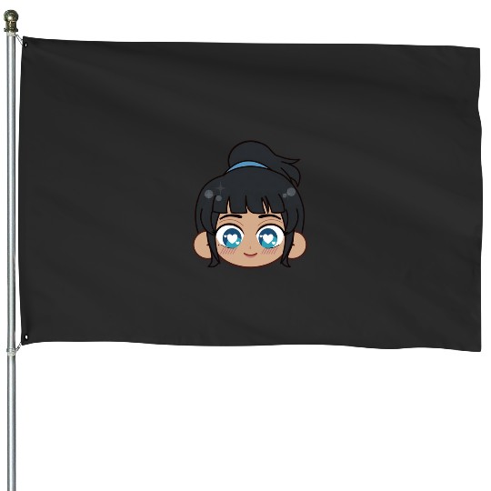 Chinese Dragon Collection Sticker: Disney Mulan Anime Mushu, Mulan and Mushu House Flags