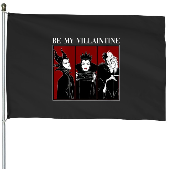 Villains Be My Valentine   SALE!! : Disney Villains Maleficent , Maleficent Gift S-5XL House Flags