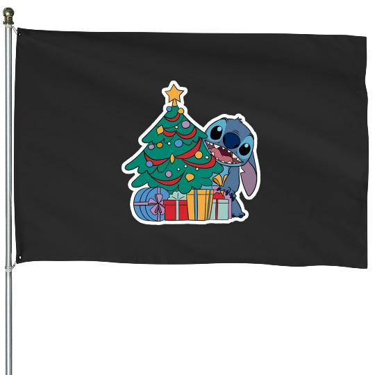 Toothless Dragon Santa Christmas Lights Shirts  1, Stitch Eras Tour , Stitch Shirt, Disney Land Lilo and Stitch House Flags