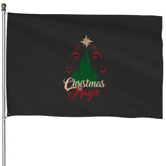 Discover Christmas Magic  : Mickey Disney Christmas, Disney Christmas House Flags