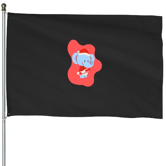 Discover Merry Christmas Elephants Premium , Disney Elephant Dumbo Christmas , Dumbo Christmas House Flags