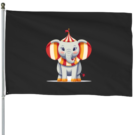 Discover Cute Elephant Sticker Sticker: Disney Elephant Dumbo, Dumbo House Flags