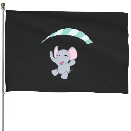 Discover Elephant  : Disney Elephant Dumbo, Dumbo House Flags