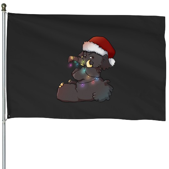 Discover Christmas mammoth Sticker, Disney Elephant Dumbo Christmas , Dumbo Christmas House Flags