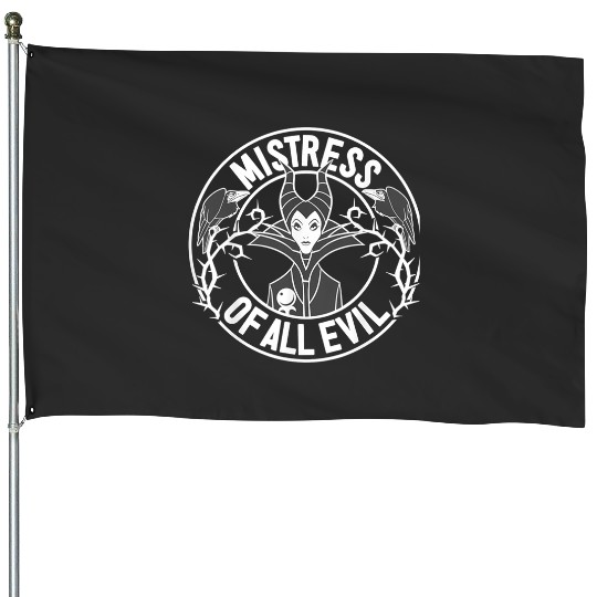 Horror Witch Halloween Mistress Graphic   SALE!! : Disney Villains Maleficent , Maleficent Gift S-5XL House Flags