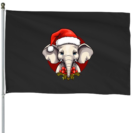 Discover Elephant Christmas Sticker1, Disney Elephant Dumbo Christmas , Dumbo Christmas House Flags