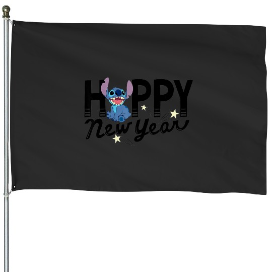 Happy new year 2022  New Years Eve Party Supplies   , Stitch Eras Tour , Stitch Shirt, Disney Land Lilo and Stitch House Flags