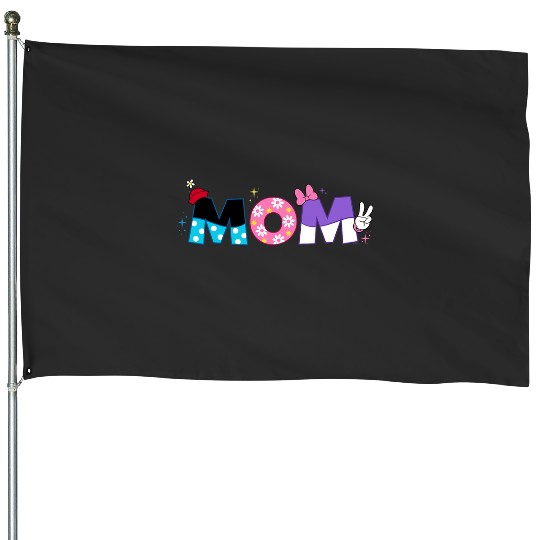 Discover Disney Minnie Mouse and Daisy Duck Mom Mother’s Day Birthday House Flags