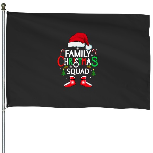 Discover family christmas squad shirt: Mickey Disney Christmas, Disney Christmas House Flags